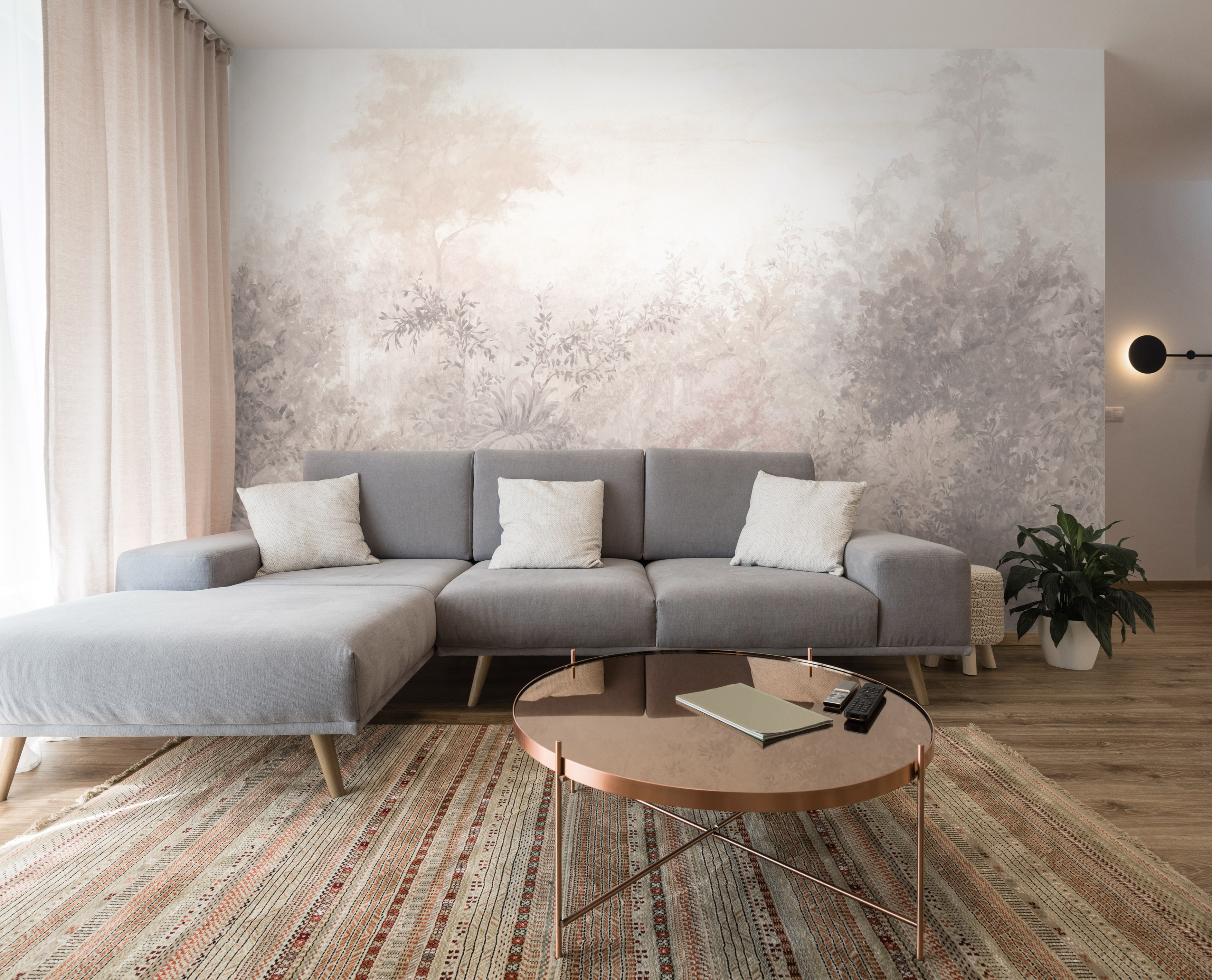 Панно Loymina Пейзаж Южный лес ART2 002/1 3×4